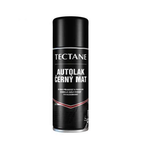 Autolak černý mat 400ml