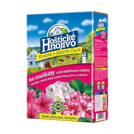 Hnojivo granule - muškáty 1 kg