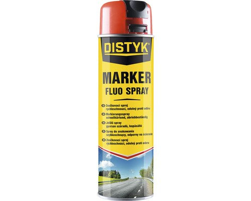 Marker fluo spray 500ml Žlutý
