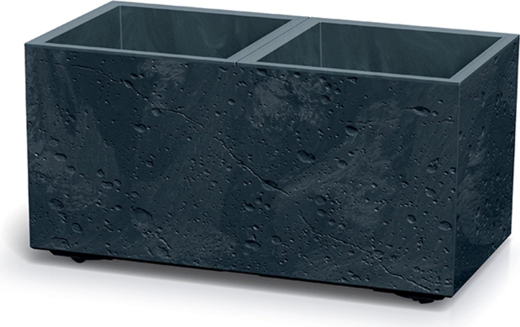 Květináč SIERRA SQUARE BETON EFFECT 57,7cm antracit
