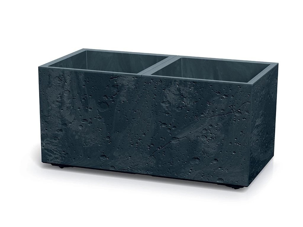 Květináč SIERRA SQUARE BETON EFFECT 77cm antracit