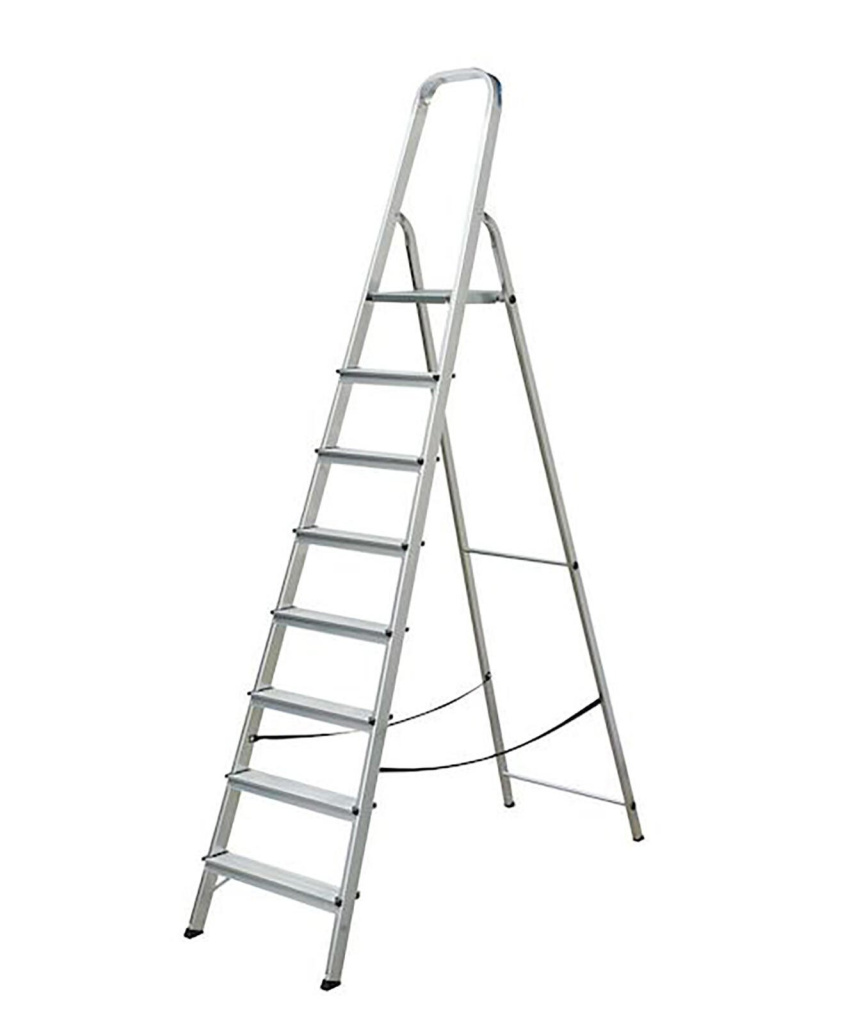 Schůdky Al 8 (1640mm) nosnost 150kg ELKOP
