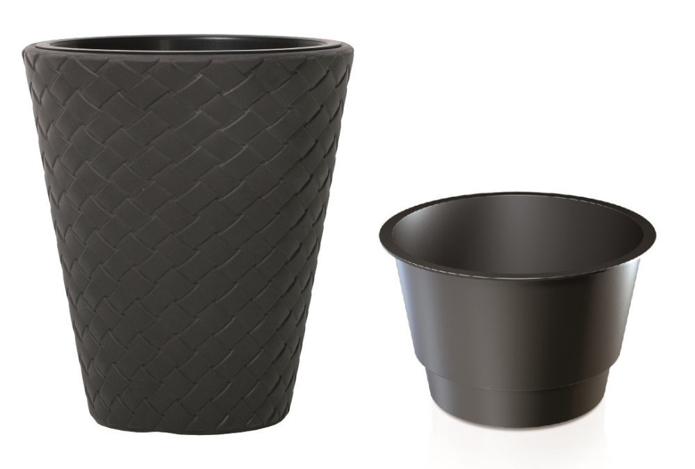 Květináč MATUBA s vkladem 30cm antracit