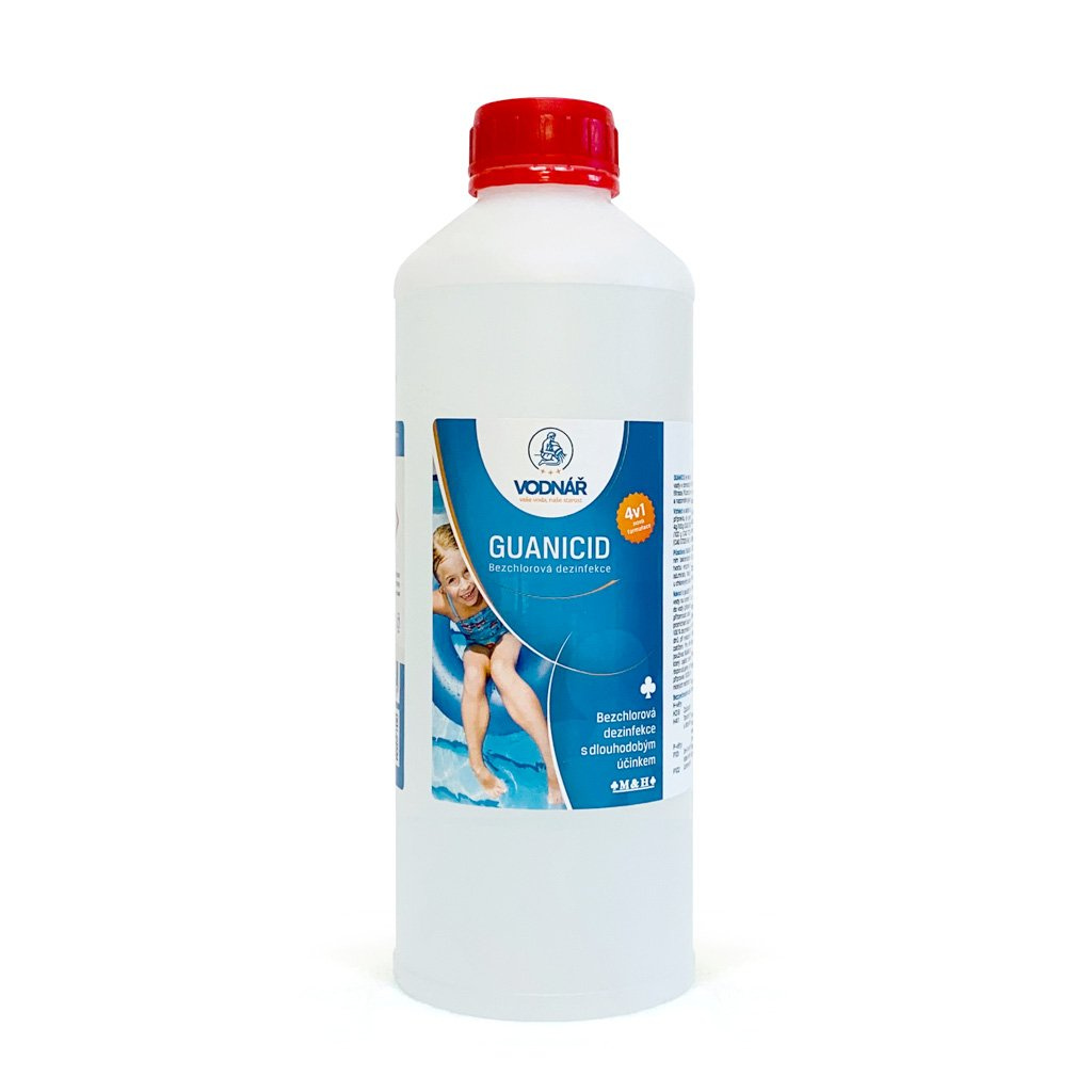 Vodnář Bazén dezinfekce bezchlorová Guanicid - 1 l