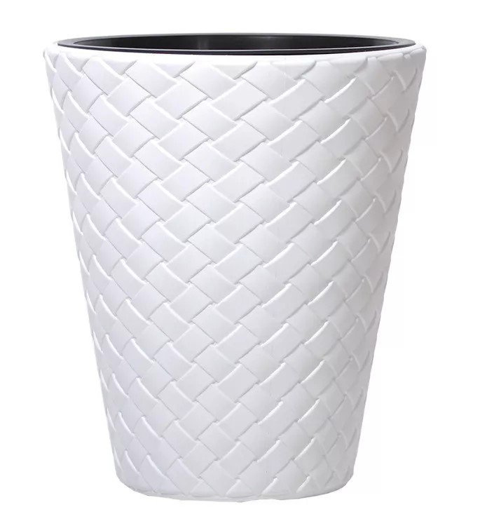 Květináč MATUBA s vkladem 30cm bílý