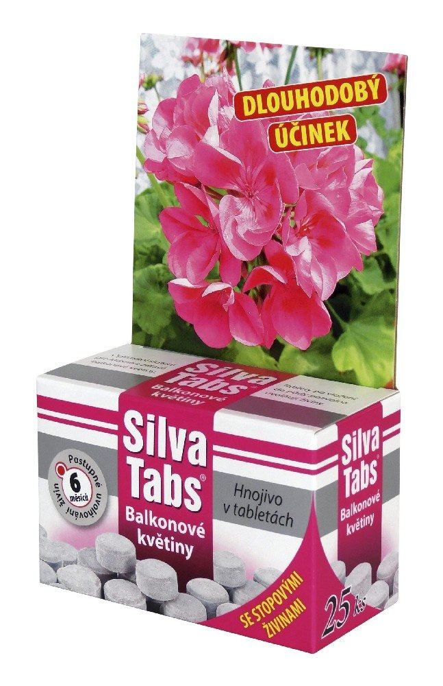 SILVA TABS Balkónové květ. 250g/25ks