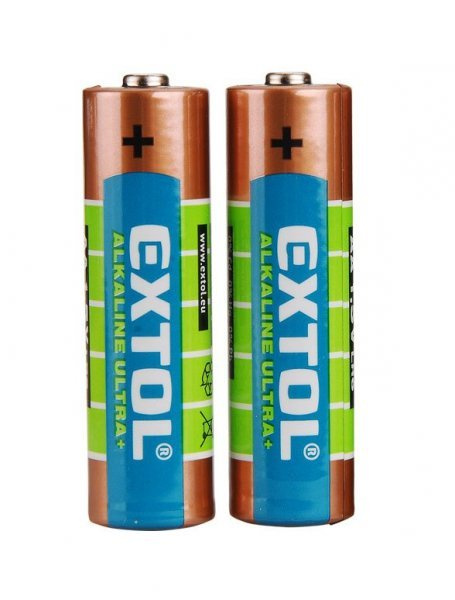 Baterie alkalické AA 1,5V LR6 - 2ks