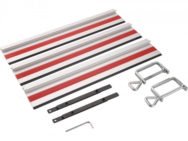 EXTOL PREMIUM lišta vodící, 126cm (3x42cm)