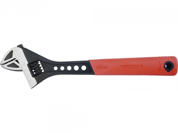 FORTUM klíč nastavitelný, rozsah 0-38mm, CrV