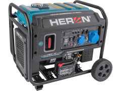 HERON elektrocentrála digitální invertorová, 6,5kW, NÁVOD NA WEBU,  el. start, dálkové ovládání