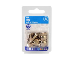 Nýt dutý 4.0x18mm (20ks)