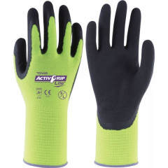 Rukavice AktivGrip Lite limetkové vel.10/XL
