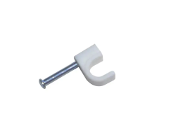 TMX Příchytka kabel.kruh.10mm BÍ (25ks)