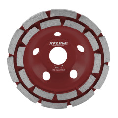 XTLINE Kotouč diamantový brusný dvouřadý | 150x5x22,2 mm