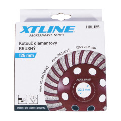 XTLINE Kotouč diamantový brusný | 125x22,2 mm