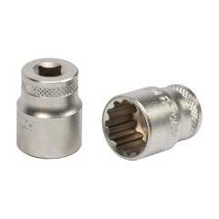 Hlavice nástrčná 1/4" HONIDRIVER | 14 mm, 9/16", E18