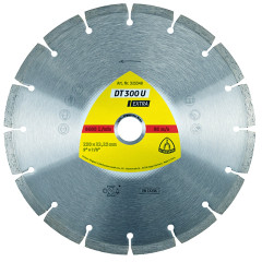 KLINGSPOR Kotouč diamantový segmentový DT300U | 125x7x1,6x22,2 mm