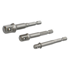 STAVTOOL Sada adaptérů 3 díly | 1/4", 3/8", 1/2"
