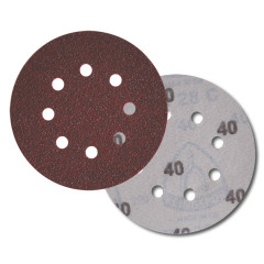 KLINGSPOR Brusný výsek na suchý zip BOSCH PL 28 CK | 115 mm zr. 100, GLS5