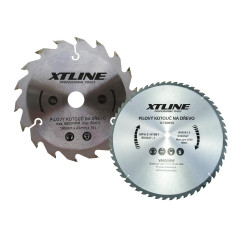 XTLINE Kotouč pilový s SK plátky | 140x1,4x20 mm, 16 zubů