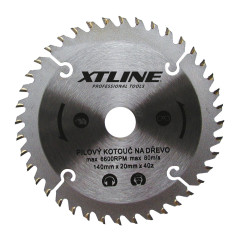 Kotouč pilový s SK plátky - trapéz | 255x2,5x30 mm, 80 zubů