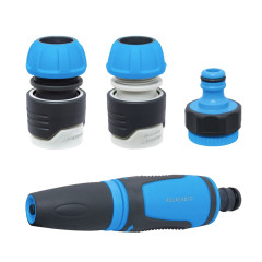 AQUACRAFT Rozstřikovač soft-touch + spojky 1/2" + adaptér 3/4"-1/2"