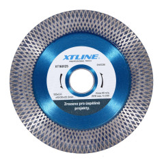 XTLINE Kotouč diamantový turbo (řezný/brusný) | 115x2,0x10/20x22,2 mm
