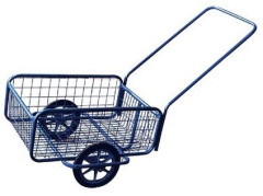 TMX Vozík, gumová obruč, komaxit, 418x618x232(1220)mm