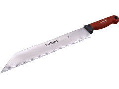 FORTUM nůž na stavební izolační hmoty, nerez, 480/340mm
