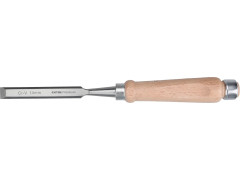 EXTOL PREMIUM dláto s bukovou rukojetí, 14mm, délka 275mm, CrV
