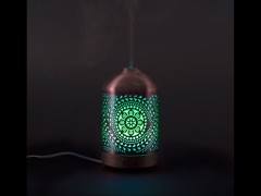 aroma difuzér ORIENT, osvěžovač a zvlhčovač vzduchu, kovový povrch