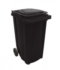 TMX Kontejner 240 L plast - černá barva -popelnice