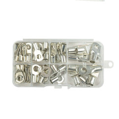 RICHMANN Sada neizolovaných kabelových oček 65 dílů