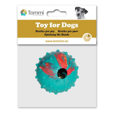 TOMMI Míč s rolničkou ježatý, 6,5cm