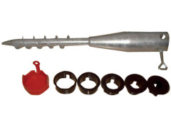 TMX Vrut zemní kotevní 520mm x 68mm ZN