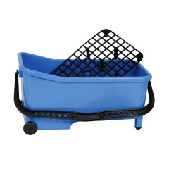 Kbelík obdélníkový + mřížka + kolečka | 16 l