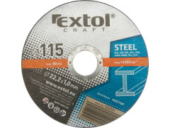 EXTOL Kotouč řezný   115x 1.0mm  5ks na kov