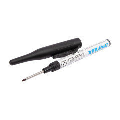 Značkovač permanentní hloubkový s pouzdrem | černý