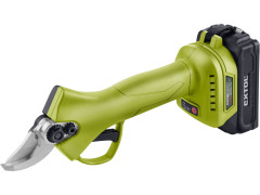 EXTOL Nůžky zahradní aku, BRUSHLESS, 20V Li-ion, 2Ah
