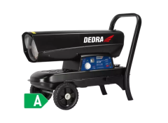 DDR Topidlo naftové 20kW, kola, rám, černá DEDRA DED9950A1