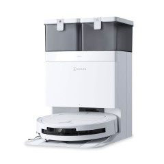 Ecovacs Deebot T50 PRO Omni White - robotický vysavač a mop s laserovou navigací a čistící stanicí