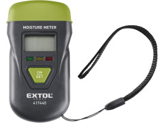 EXTOL Vlhkoměr pro měření vlhkosti dřeva, omítky a podobných materiálů