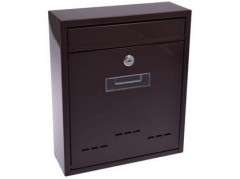 Schránka pošt. Radim 260x310x 90mm hnědá