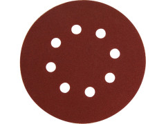 papíry brusné výsek, suchý zip, bal. 10ks, 125mm, P240