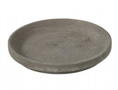 Podmiska EVITA d 26cm/impreg./ čedičový melír  - "KŘEHKÉ ZBOŽÍ" pouze osobní odběr.