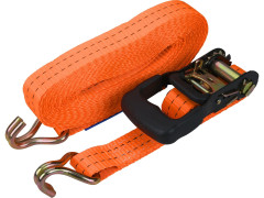 Pás upínací ráčnový s háky  8M x 35mm, 2000kg