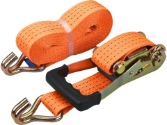 Pás upínací ráčnový s háky  6M x 50mm, max. 4000kg