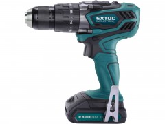 vrtací šroubovák aku s příklepem, 18V Li-ion, 4 pólový motor, 2000mAh