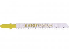 EXTOL PREMIUM plátky do přímočaré pily 5ks, 75x2,5mm, HCS