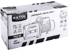 EXTOL PREMIUM čerpadlo proudové, 750W, 5270l/hod